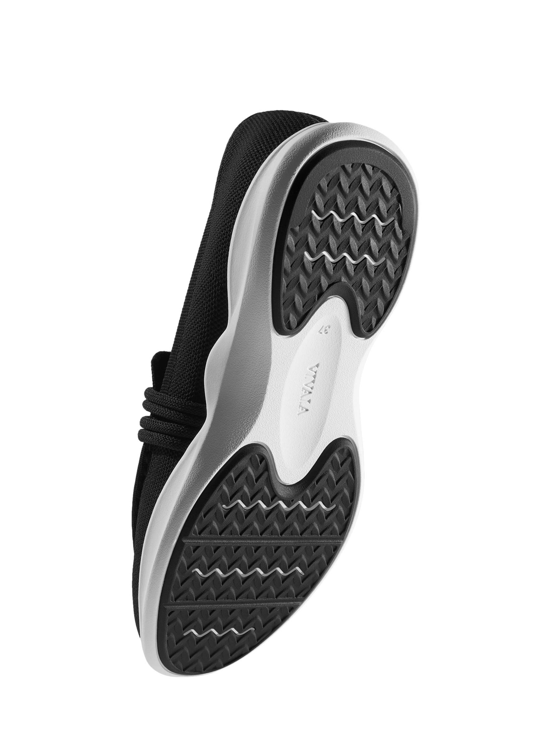 Water-Repellent Round-Toe Sneaker Loafers, Alternate, color, Black