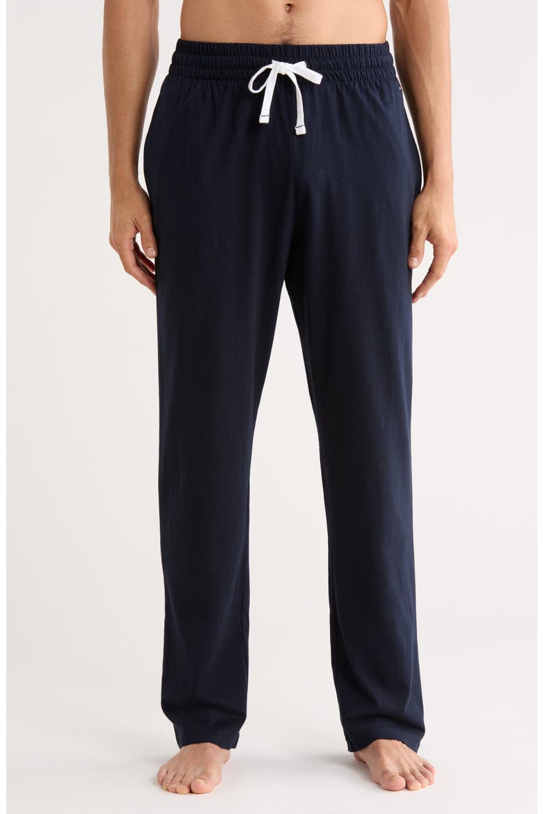 Solid Pajama Pants, Main, color, CAMBRIDGE BLUE