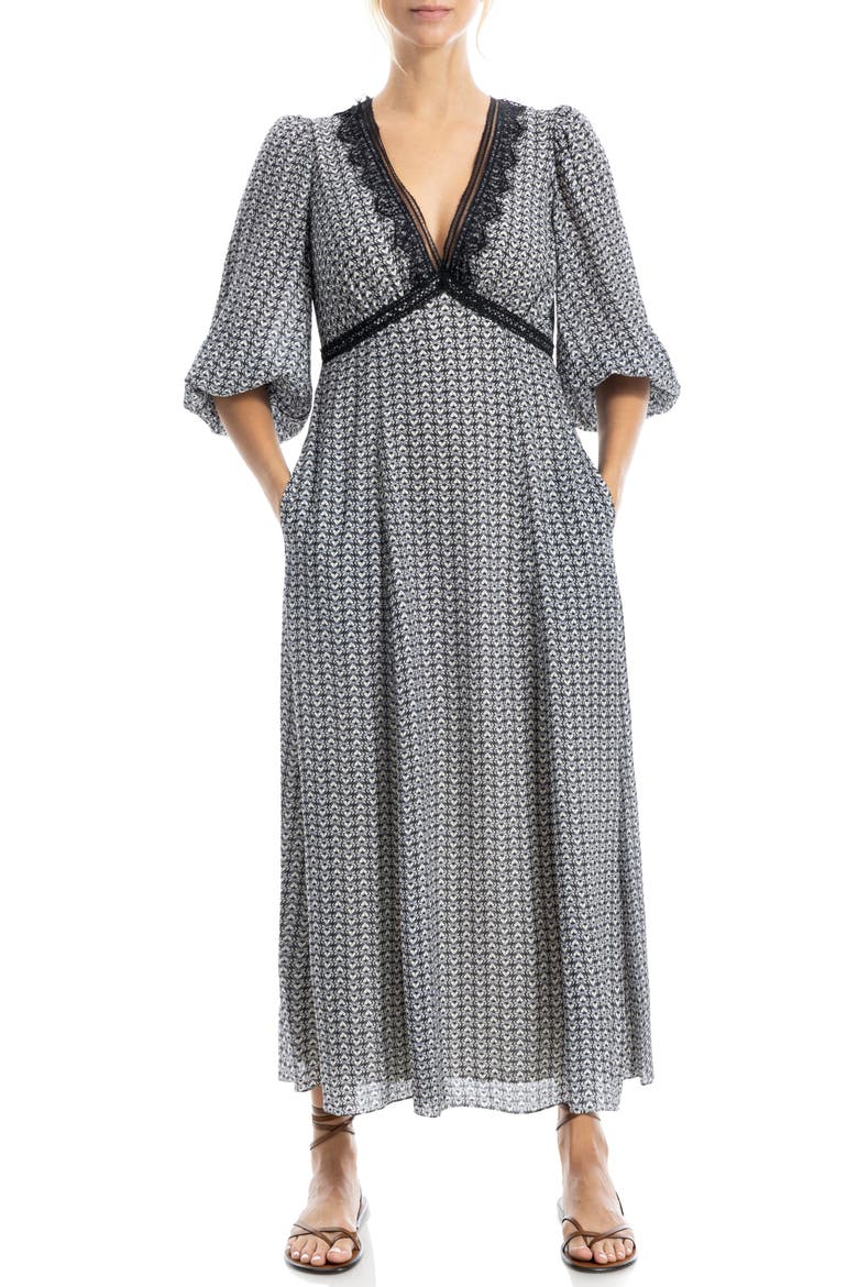 Lace Trim Maxi Dress video
