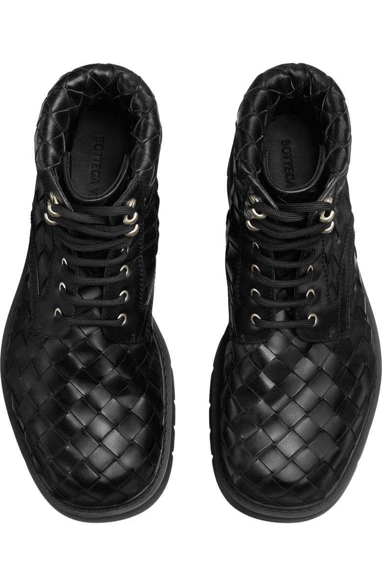 Bottega Veneta Haddock Intrecciato Ankle Boot, Alternate, color,