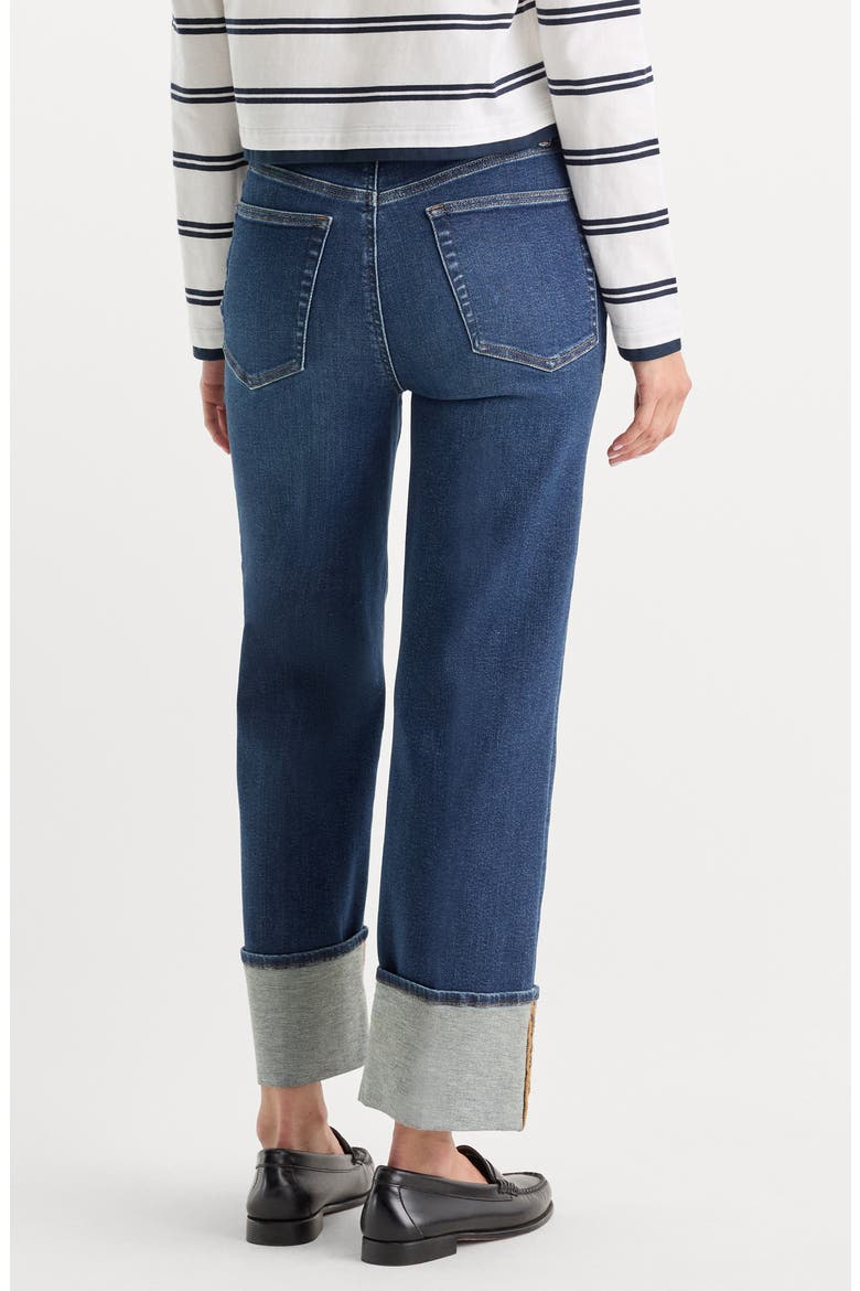 Good True Straight Leg Jeans, Alternate, color, INDIGO1230