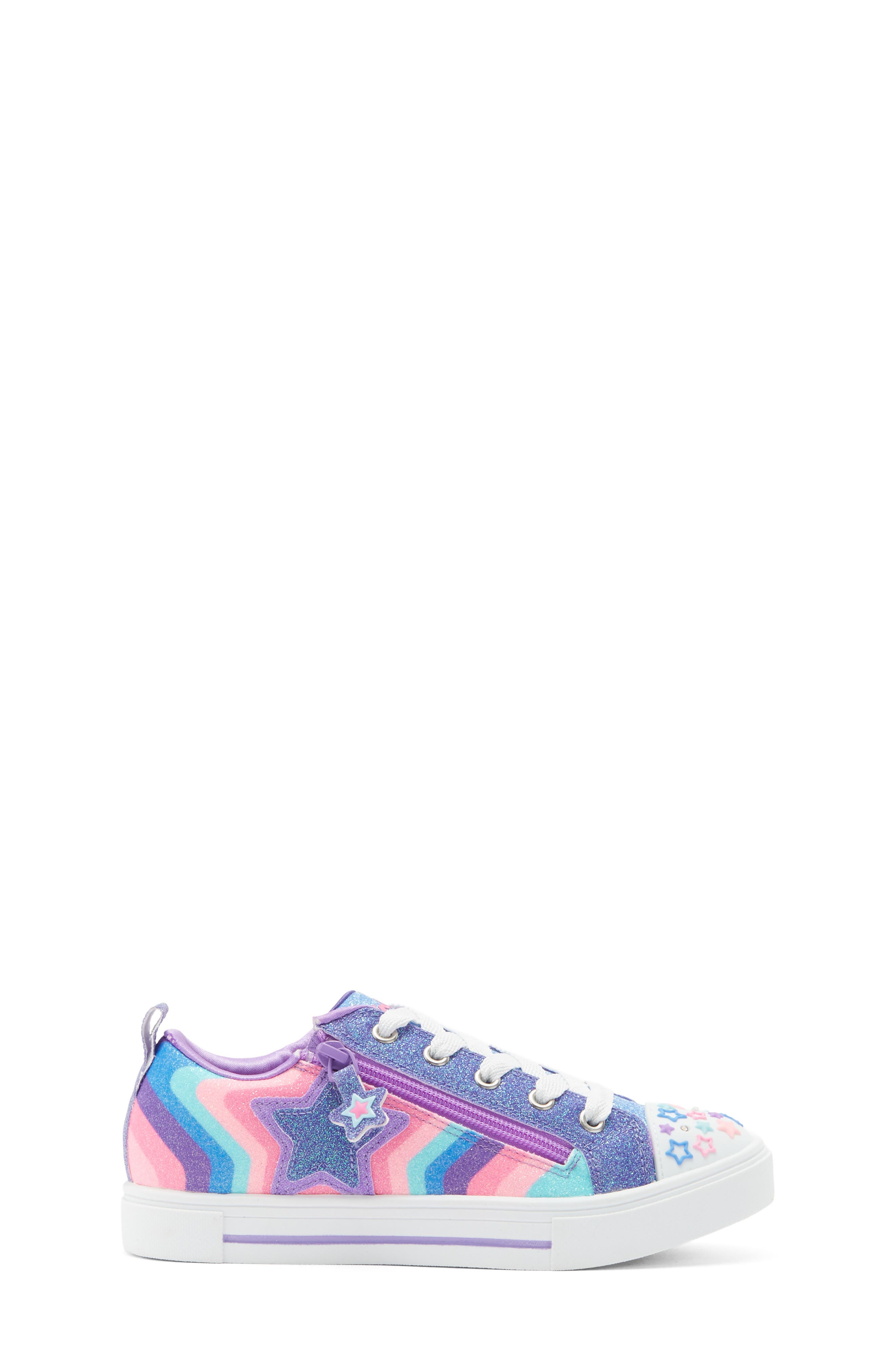 Kids' Twinkle Sparks - Cosmic Burst Light-Up Sneaker, Alternate, color, NVMT