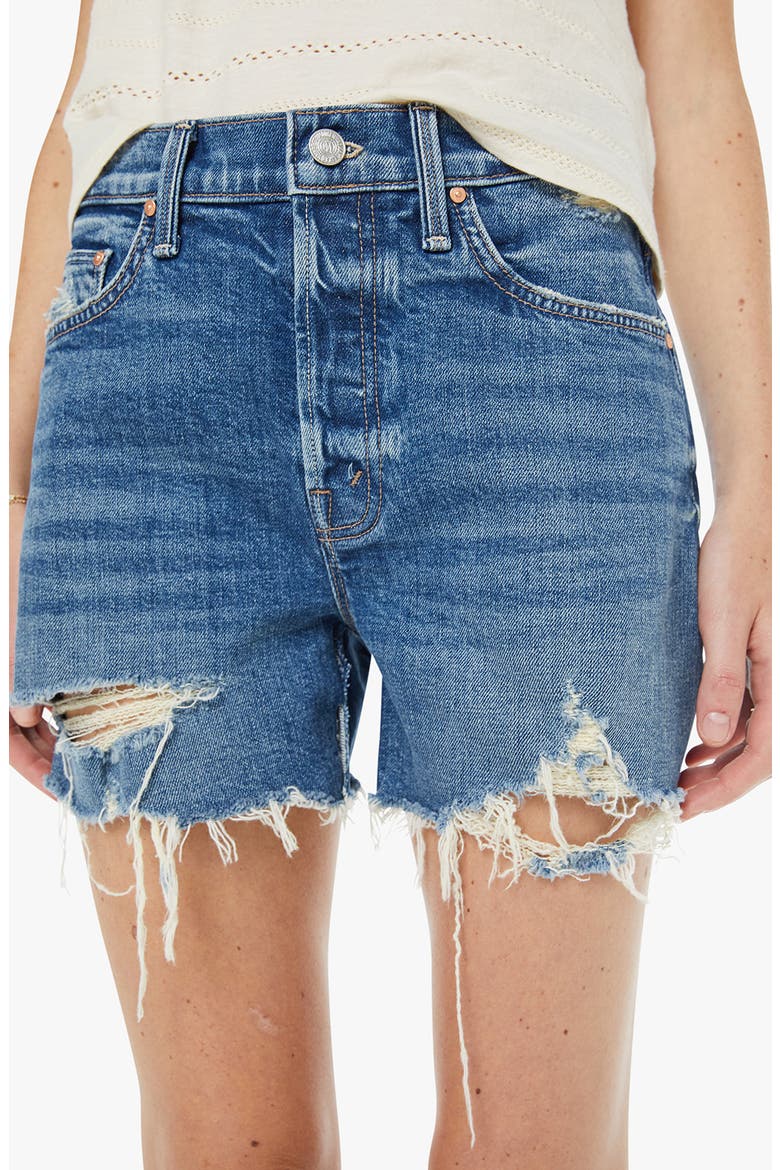 The Skipped Distressed Denim Shorts, Alternate, color, GIRLS JUST WANT TO HAVE SUN