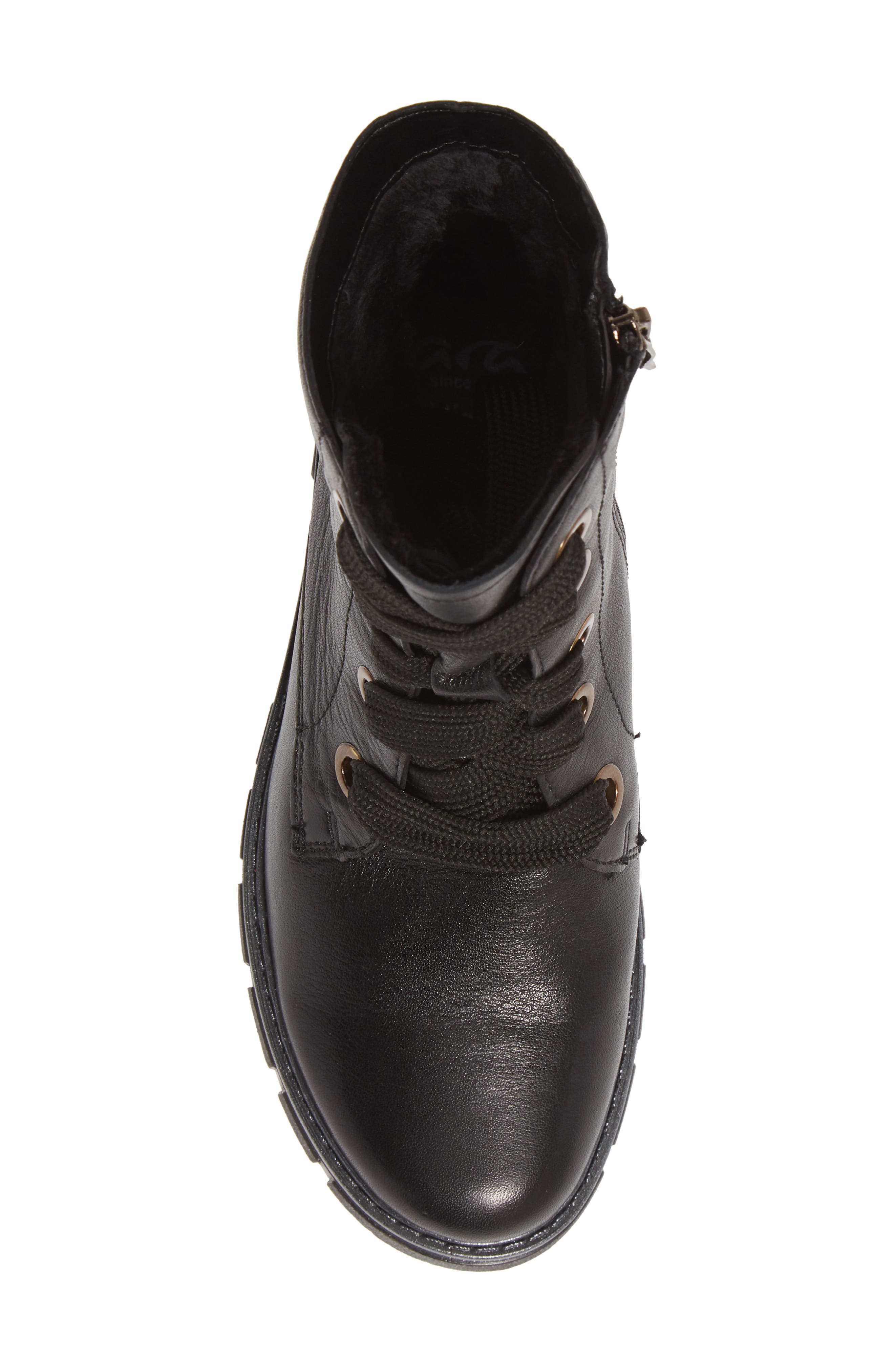 ara Debbie Lace-Up Boot, Alternate, color, Black