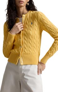 Polo Ralph Lauren Cable Stitch Cotton Cardigan