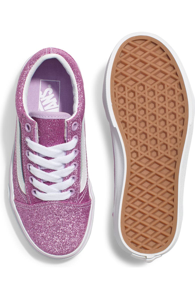 Vans Kids' Glitter Old Skool Sneaker, Alternate, color,