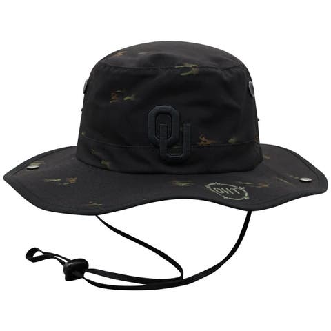 Men's Top of the World Black Oklahoma Sooners Ghost Boonie Bucket Hat