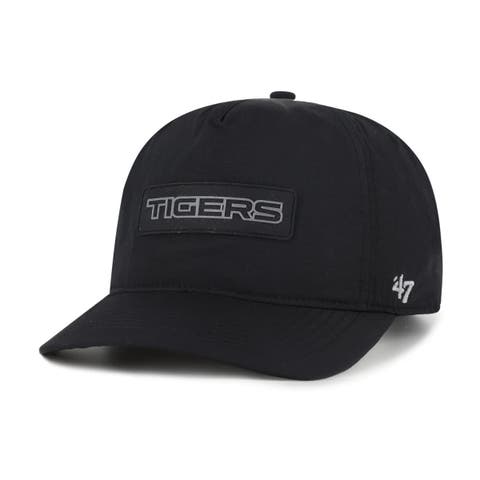 Men's '47 Black Detroit Tigers Quiet Outdoors Hitch Adjustable Hat