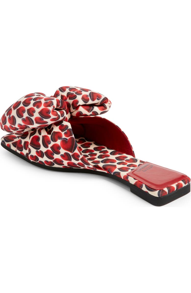 Jeffrey Campbell Sweetie Slide Sandal, Alternate, color, Red Hearts