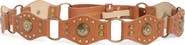 Vince Camuto Hip Slung Concho Belt