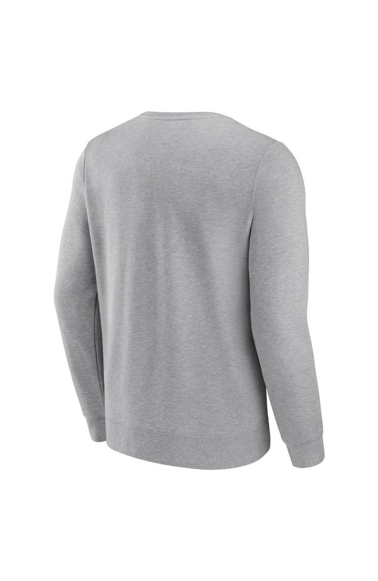 FANATICS Men's Fanatics Branded Heather Gray Seattle Kraken Special Edition 2.0 Pullover Sweatshirt, Alternate, color, Heather Gray