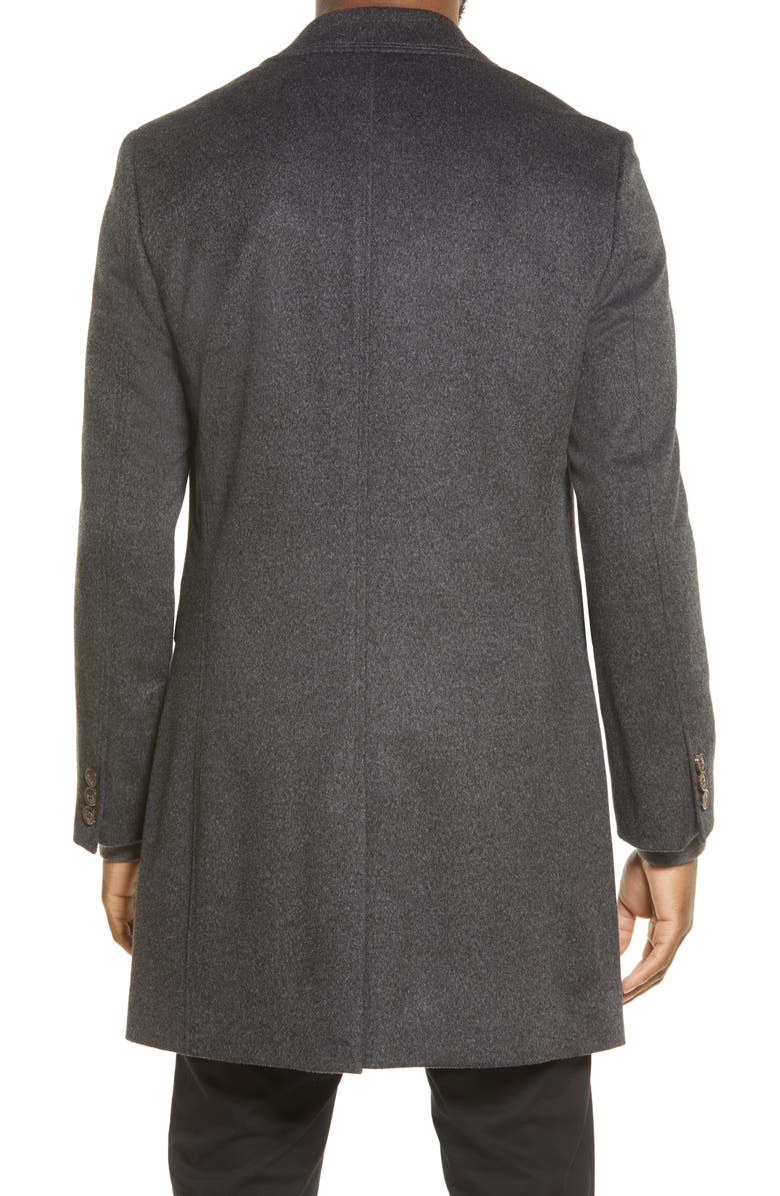 Ted Baker London Fjord Wool & Cashmere Overcoat, Alternate, color, 