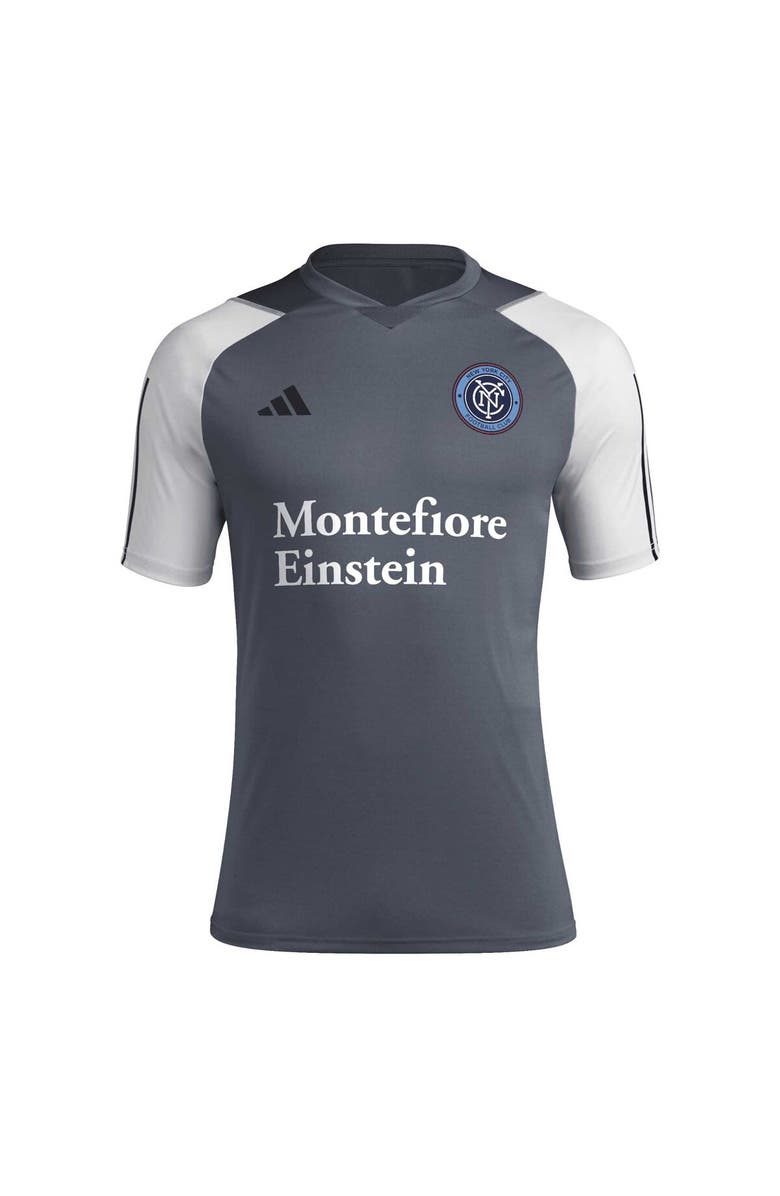 adidas Men's adidas Gray New York City FC 2024 AEROREADY Training Jersey, Alternate, color, 