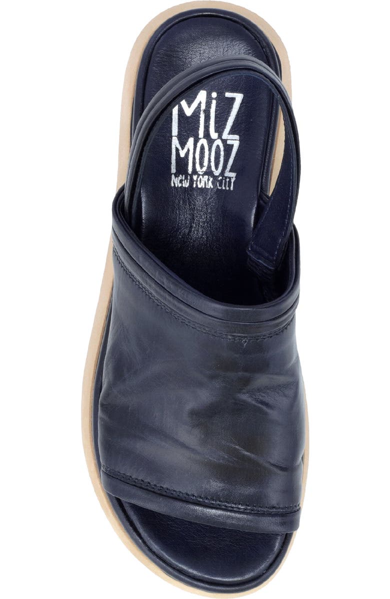 Miz Mooz Peep Slingback Sandal, Alternate, color,