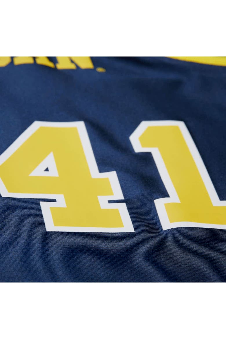 Men's Mitchell & Ness Glen Rice Navy Michigan Wolverines 1988/89 Authentic Jersey, Alternate, color, Navy