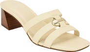 Calvin Klein Adelaide Faux Leather Slide Sandal