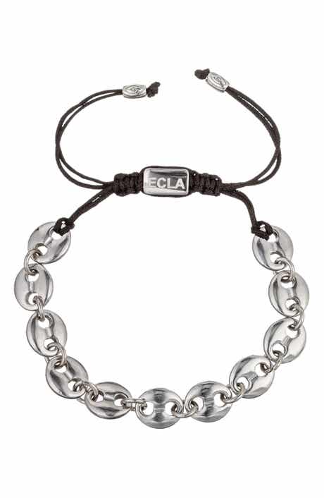EYE CANDY LOS ANGELES Men's Adrian Mariner Chain Link Bracelet
