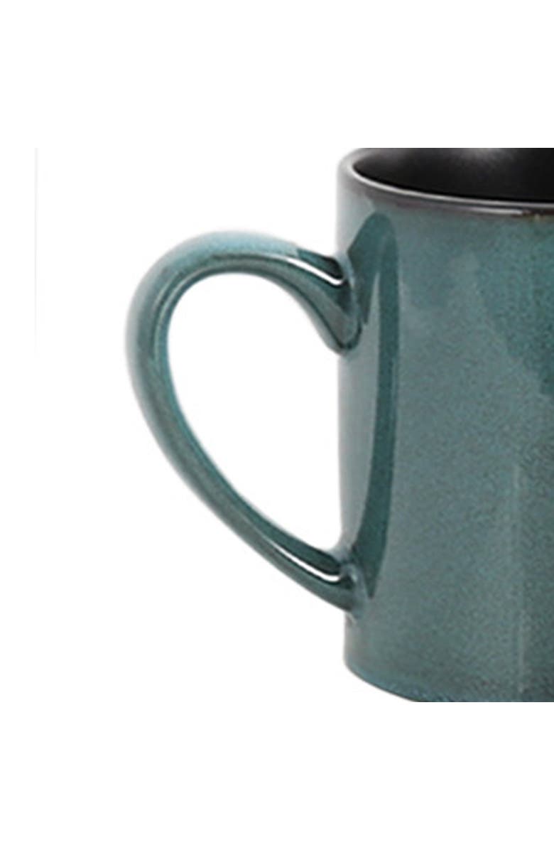 Gibson Home City Loft 20 oz. Mug Set, Set of 4, Alternate, color, Red