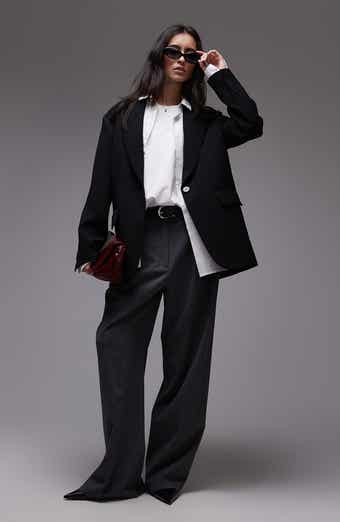 Topshop Oversize Grandad Blazer