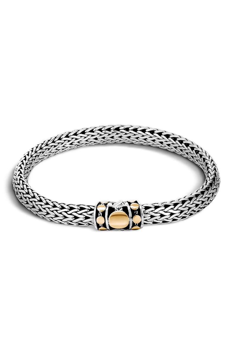 John Hardy DOT DECO 6.5MM CHAIN BRACELET, Main, color, 