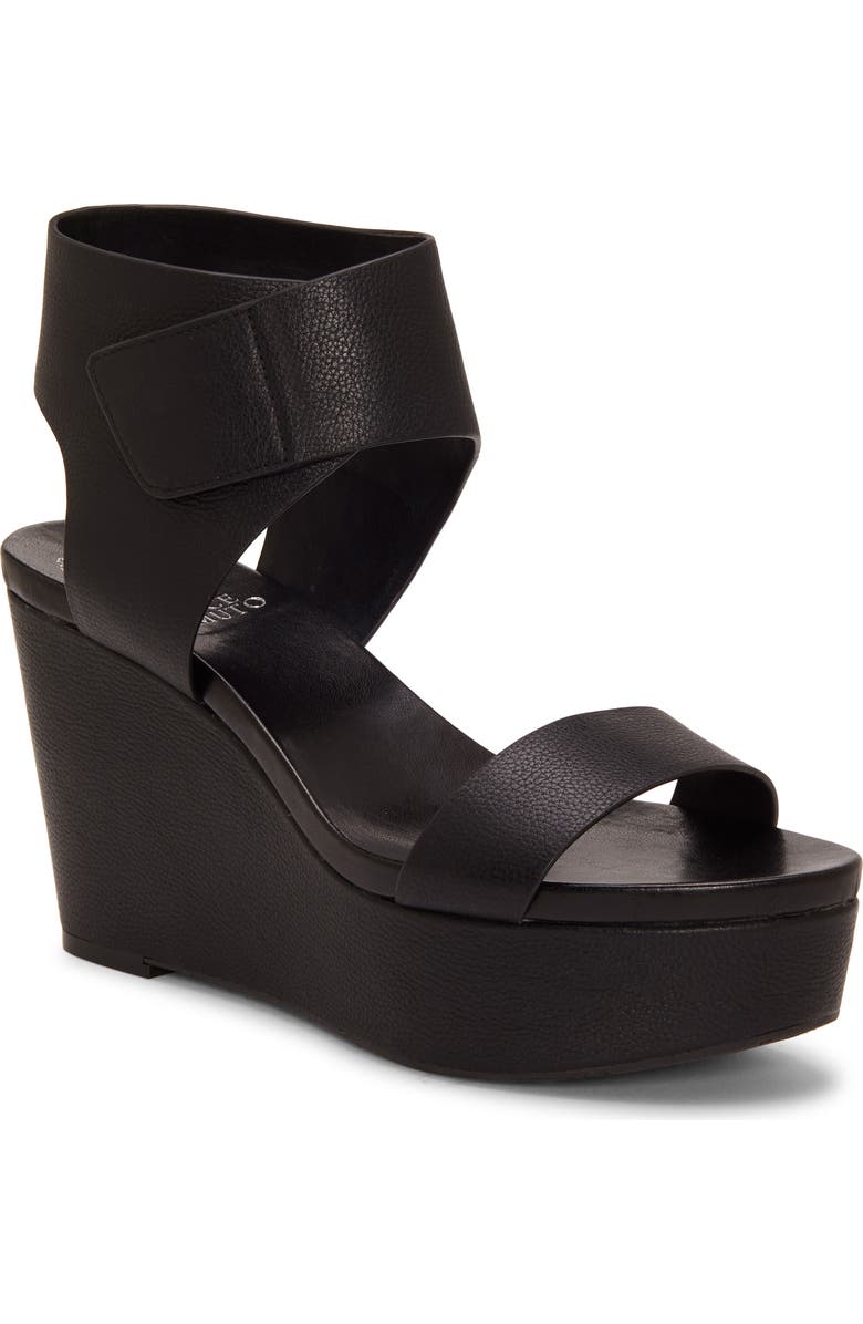 Vince Camuto Velista Platform Wedge Sandal, Main, color,