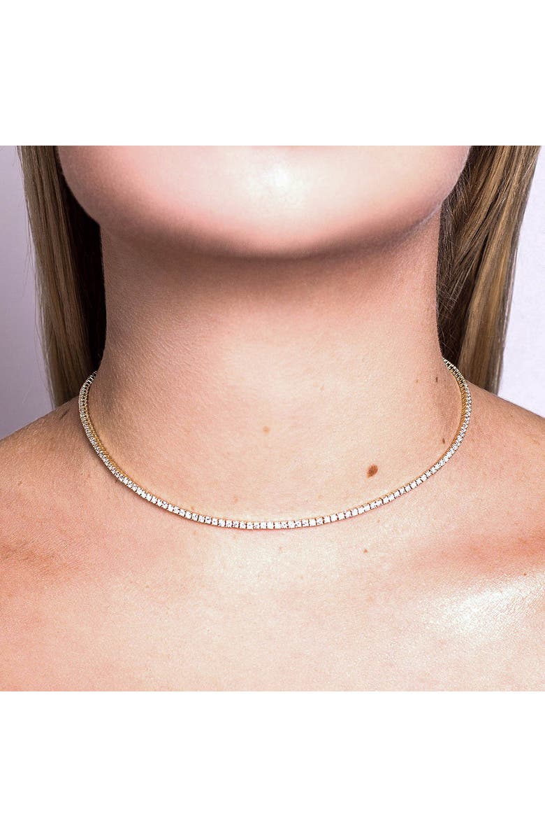 LANA Diamond Tennis Necklace, Alternate, color,
