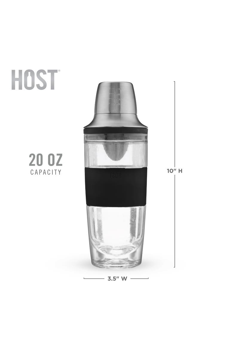 Cocktail Shaker FREEZE, Alternate, color, Black