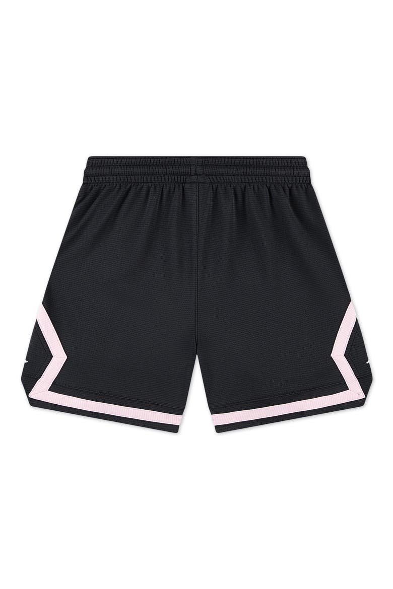Kids' Dri-FIT Diamond Mesh Shorts, Alternate, color, OFF NOIR