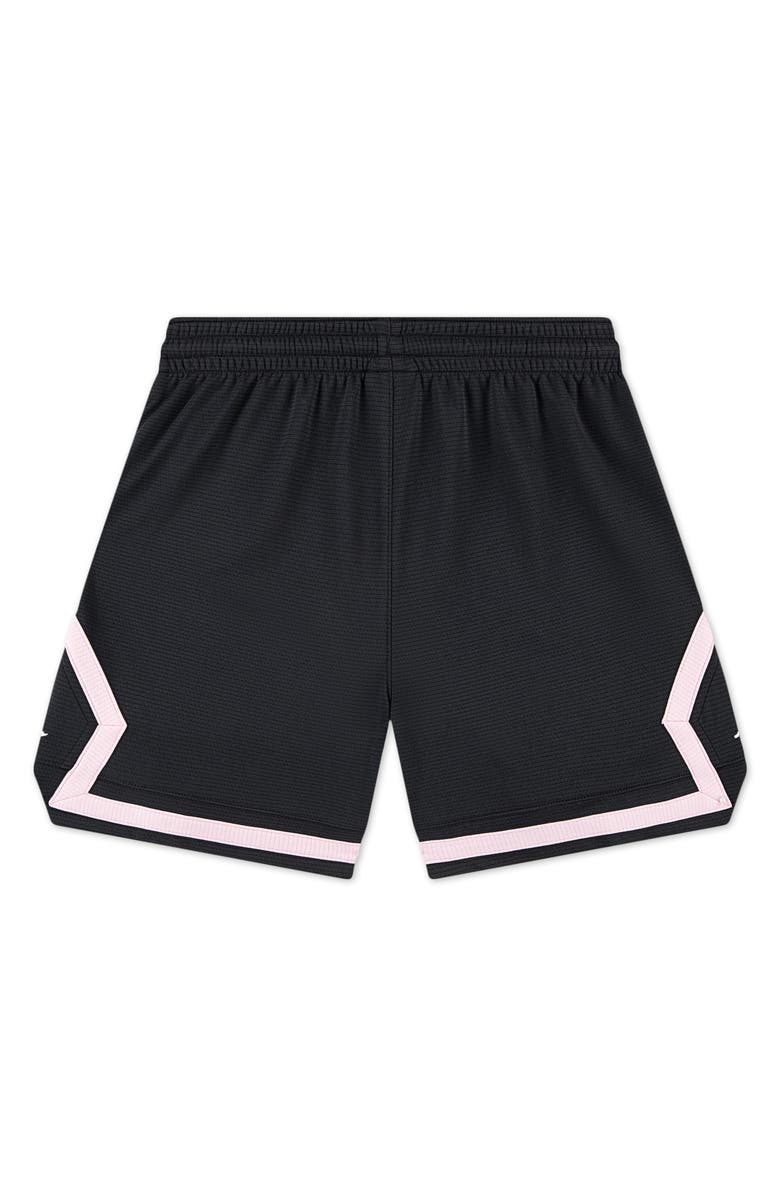 Jordan Kids' Dri-FIT Diamond Mesh Shorts, Alternate, color, Off Noir