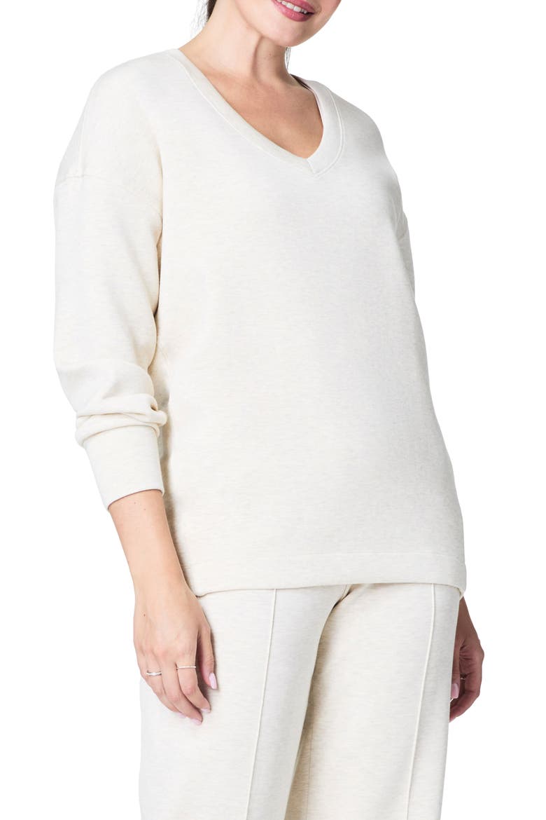 AirEssentials Tunic, Main, color, HEATHER CREAM