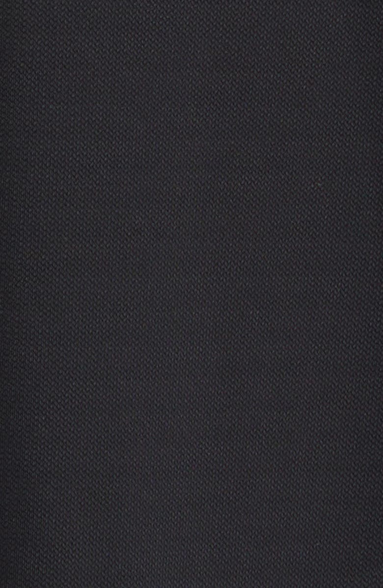 TOTEME Fluid Jersey Slip Dress, Alternate, color, Black