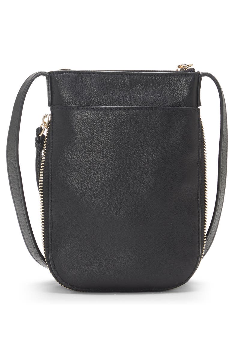 Vince Camuto Kenzy Leather Phone Crossbody Bag, Alternate, color, 