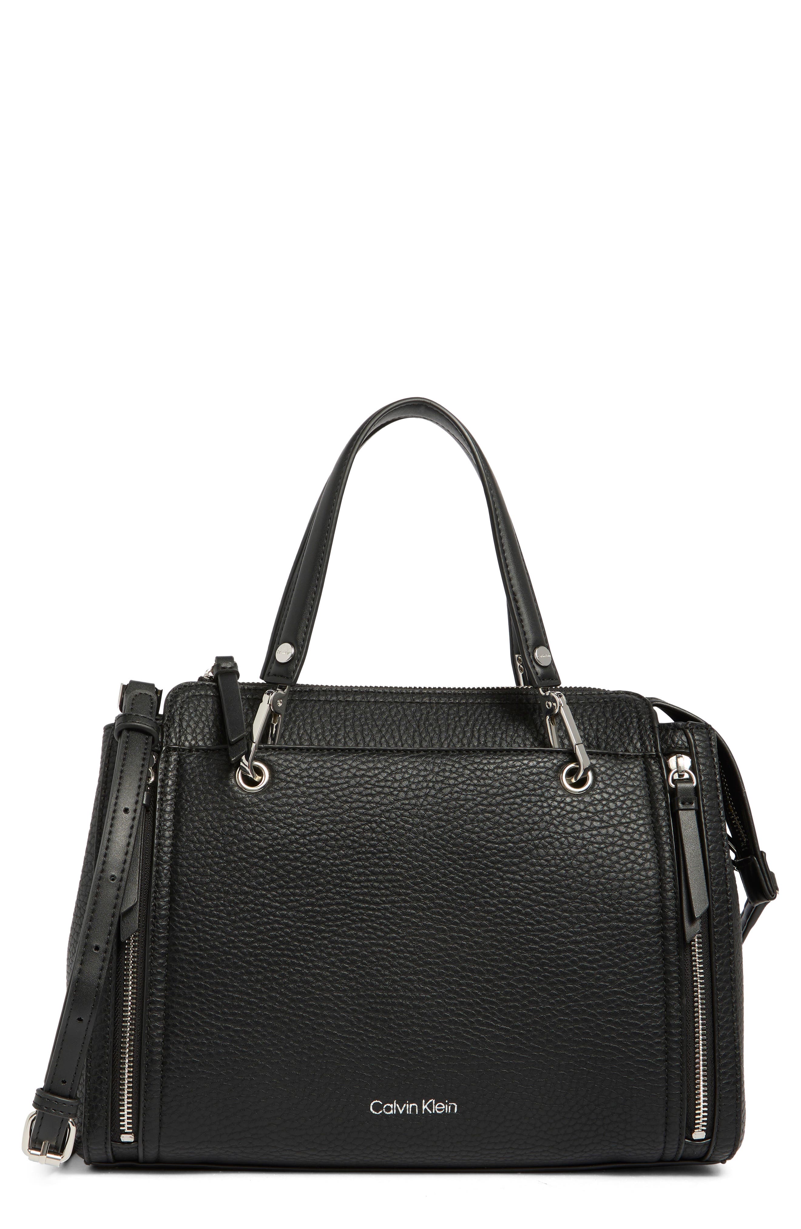 Calvin Klein Garnet Satchel Bag, Main, color, 