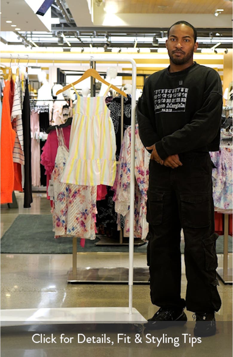 Kids' Stripe Tiered Sundress, sales video thumbnail