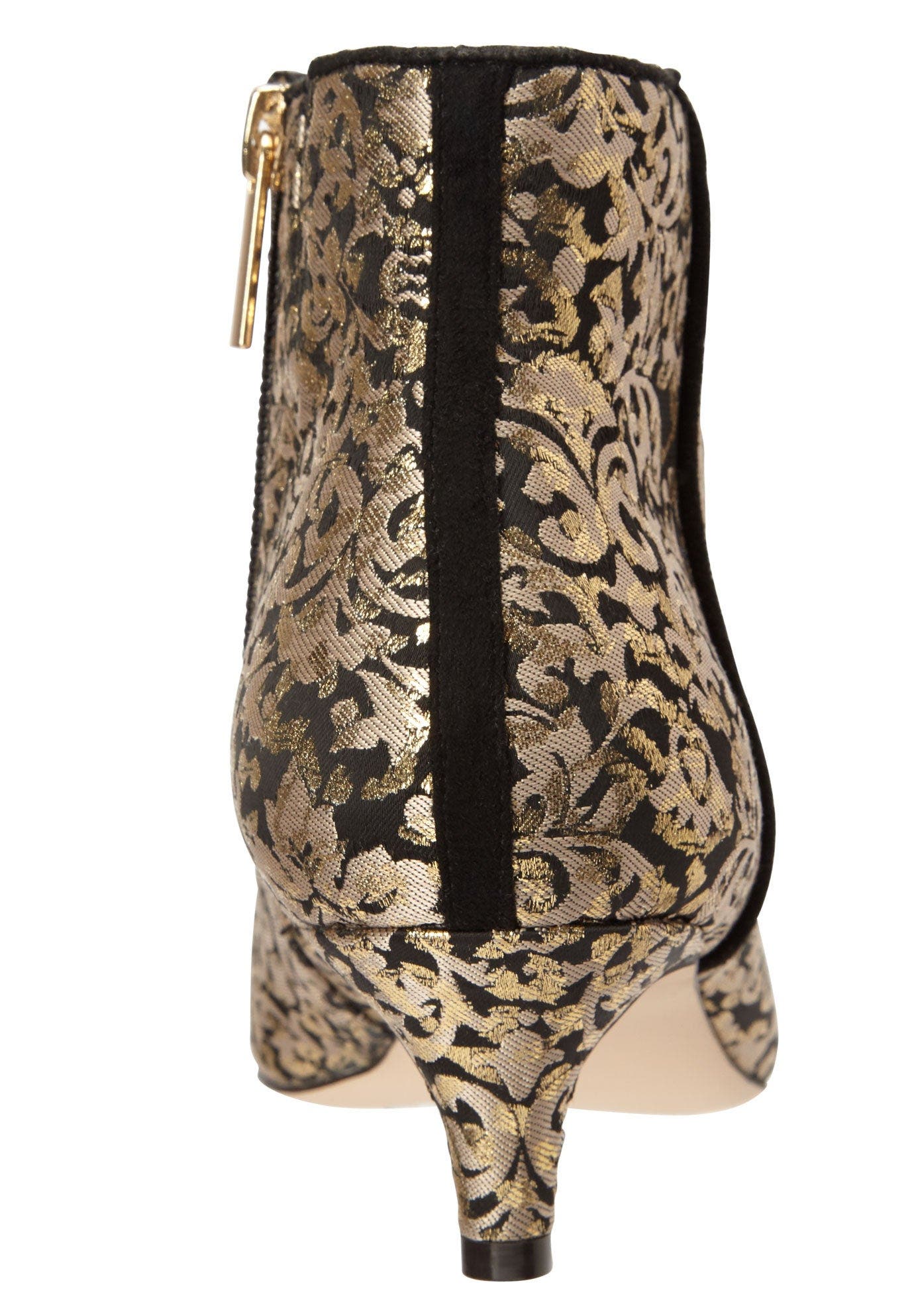 Comfortview The Meredith Patterned Bootie, Alternate, color, Houndstooth