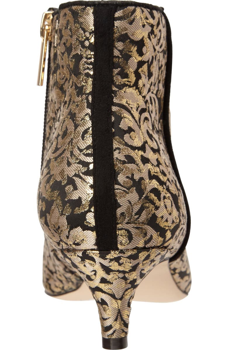 Comfortview The Meredith Patterned Bootie, Alternate, color, Houndstooth