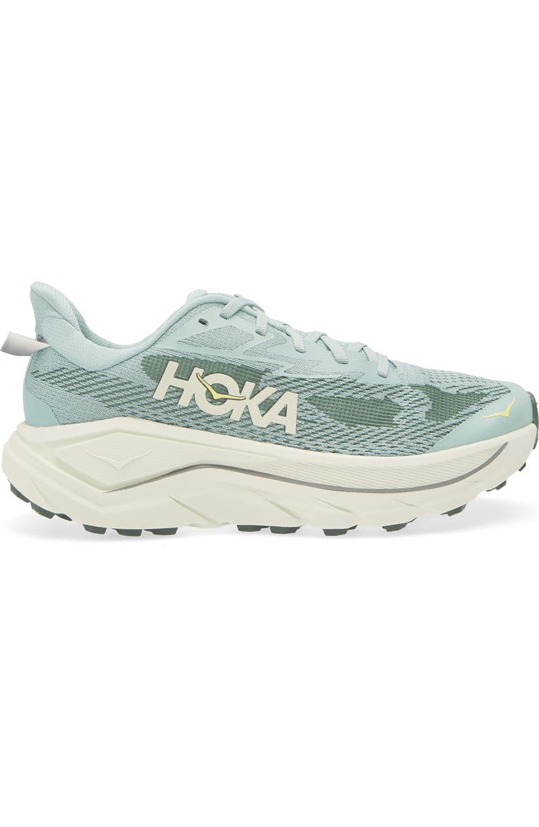 HOKA Challenger 8 Running Shoe, Alternate, color, Jade / Truffle Salt