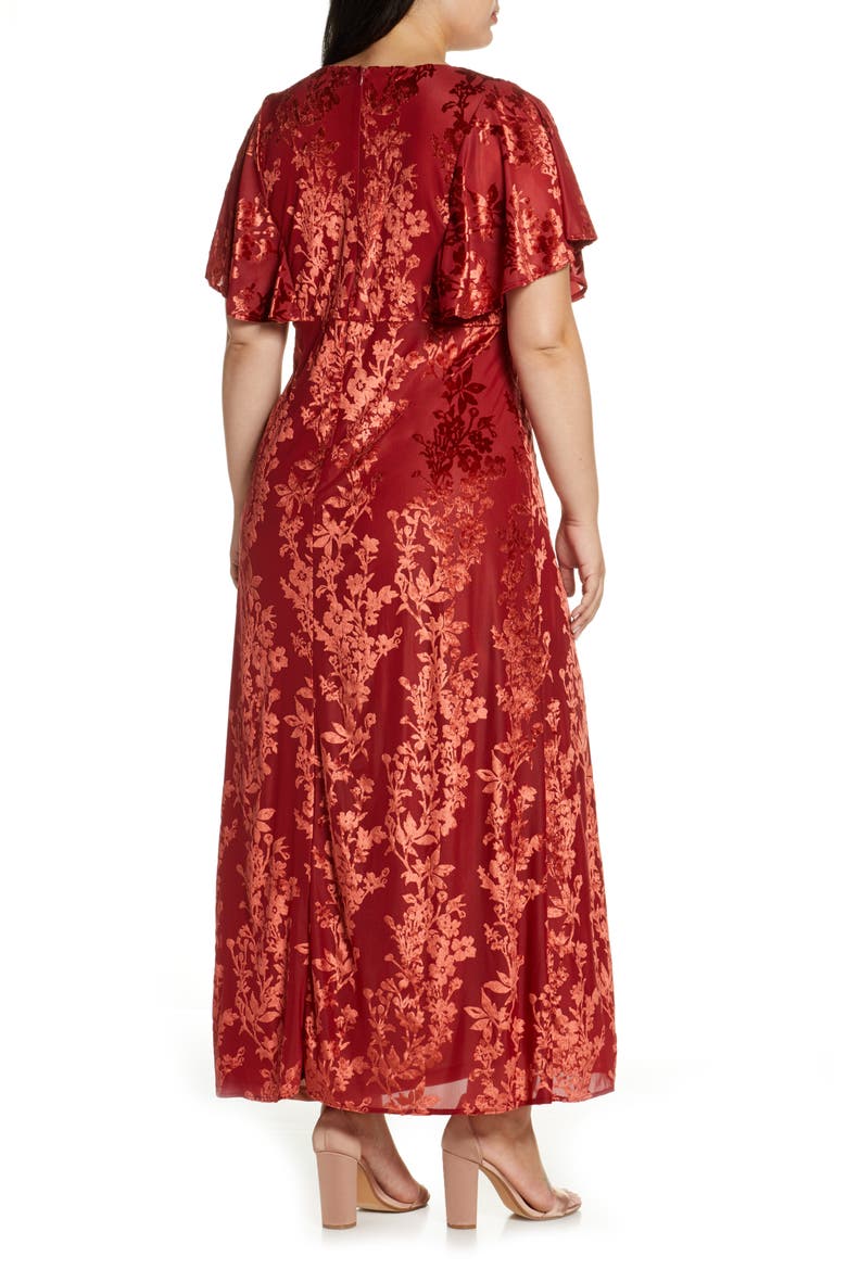 Parisian Dream Maxi Dress, Alternate, color, GINGER