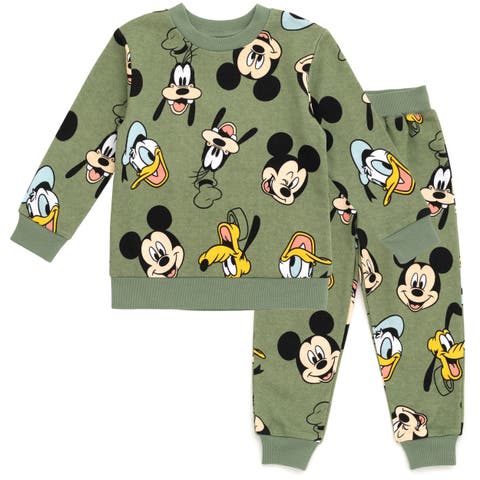 Mickey Mouse Fleece Sweatshirt and Jogger Pants 2-Piece Set