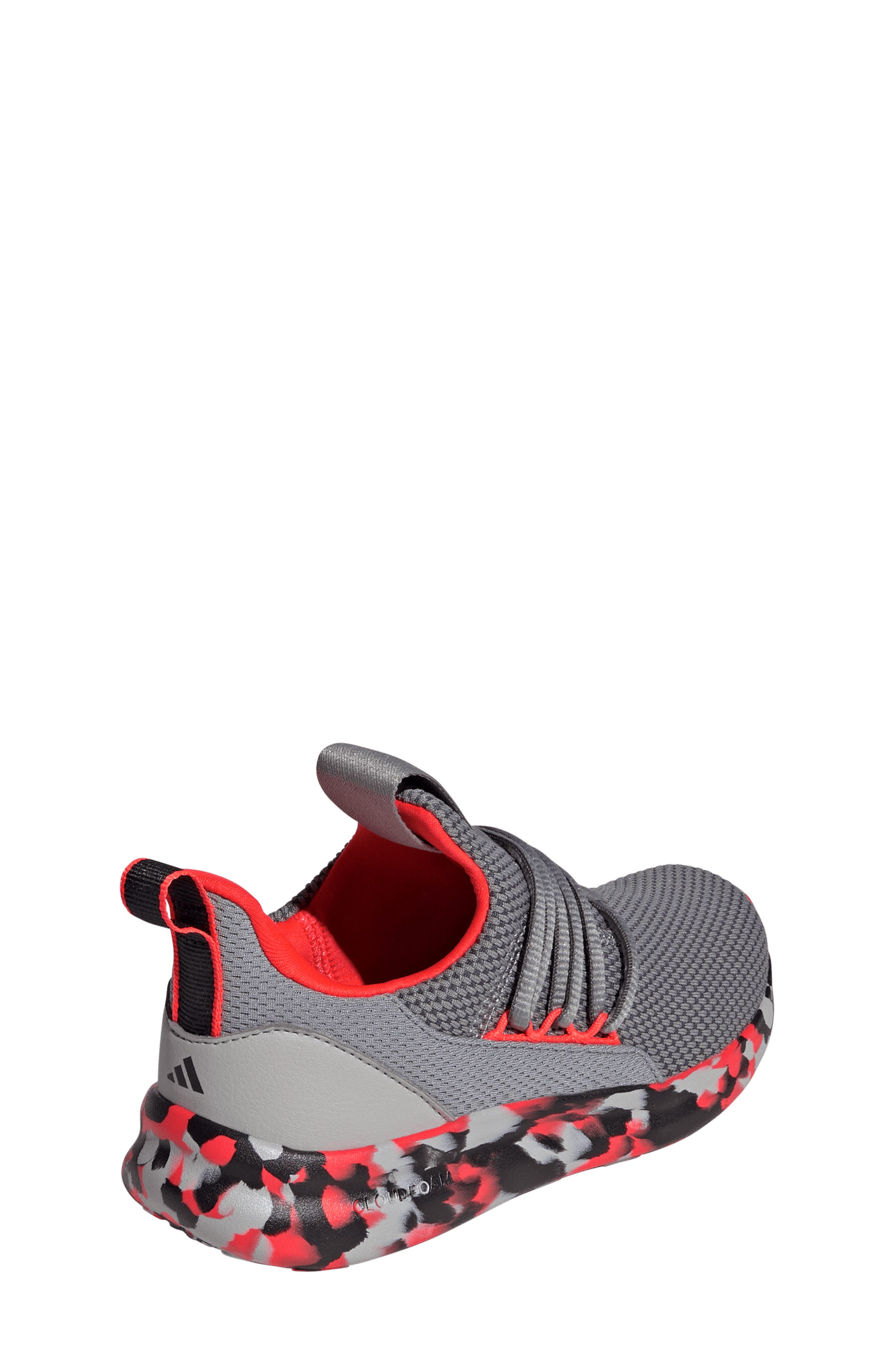 adidas Kids' Lite Racer Adapt 7.0 Sneaker, Alternate, color, Grethr/Sol