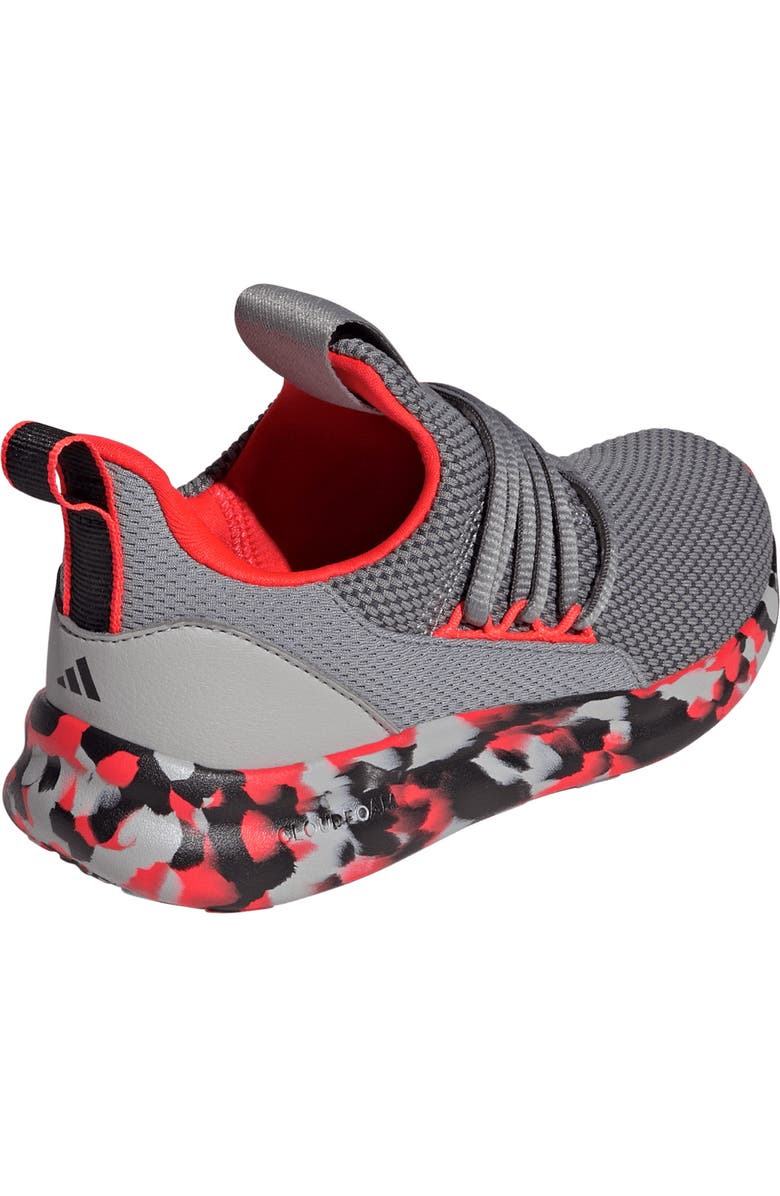 adidas Kids' Lite Racer Adapt 7.0 Sneaker, Alternate, color, Grethr/Sol