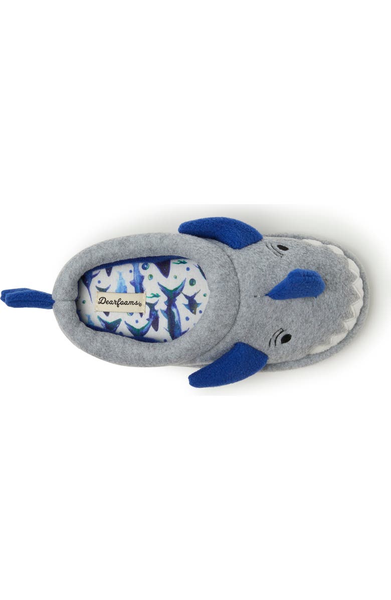 DEARFOAMS Kids
Peyton Animal Slip-On Clog Slipper, Alternate, color, Light Heather Grey