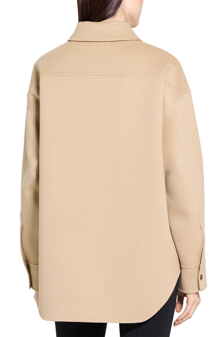 Wool & Cashmere Shirt Jacket, Alternate, color, NEW CAMEL