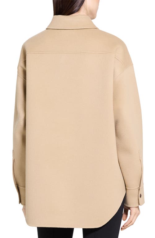 Theory Wool And Recycled Cashmere-blend Felt Jacket