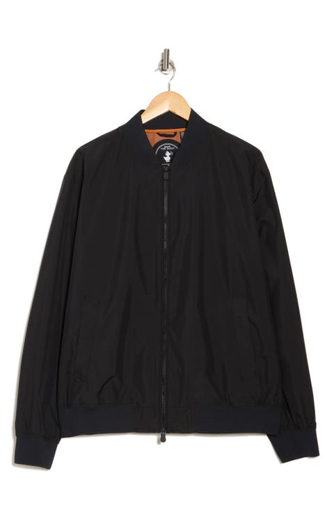 Water Resistant Windbreaker Bomber Jacket
