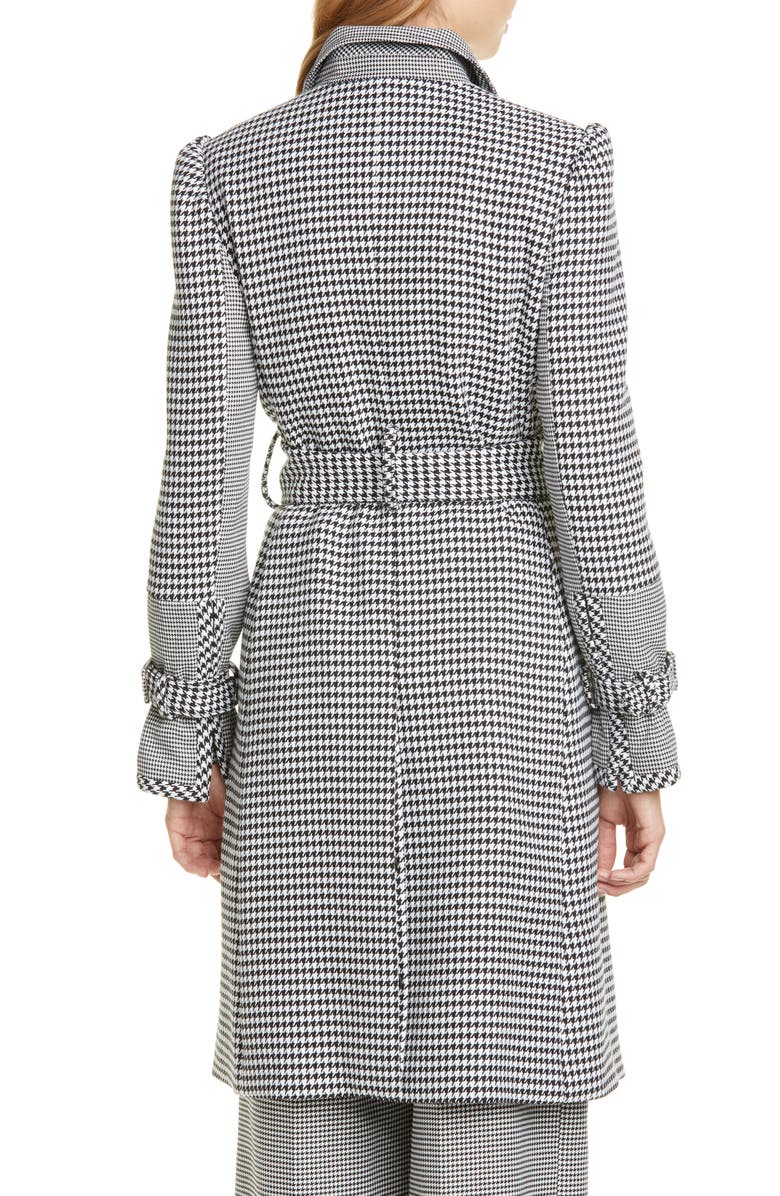 Tommy Hilfiger Tommy x Zendaya Houndstooth Trench Coat, Alternate, color,