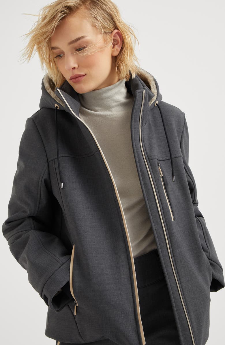 Brunello Cucinelli Mountain outerwear jacket, Alternate, color, 