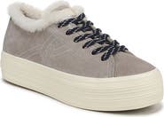 Veronica Beard Truett Genuine Shearling Sneaker