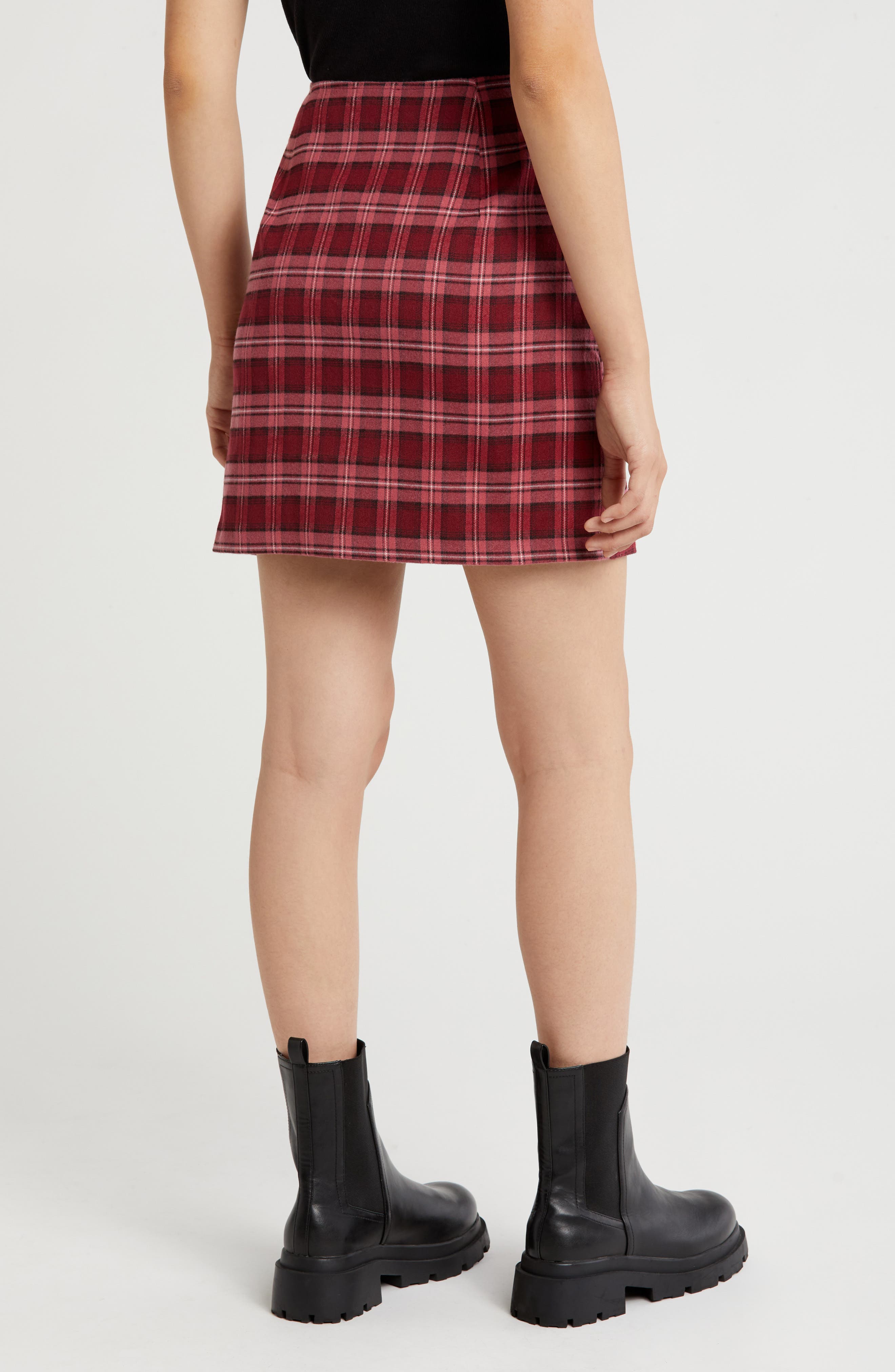 Plaid Miniskirt - image 2