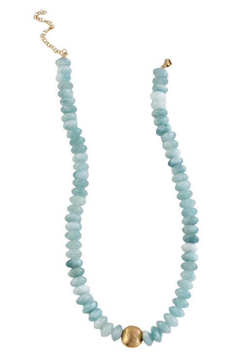 Blue Waters Beaded Necklace
